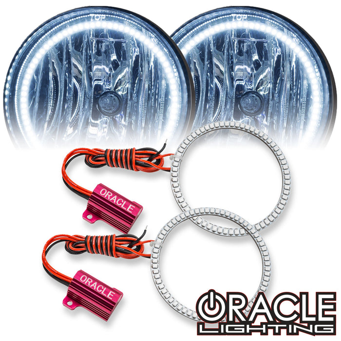 2007-2013 GMC Sierra LED Fog Light Halo Kit