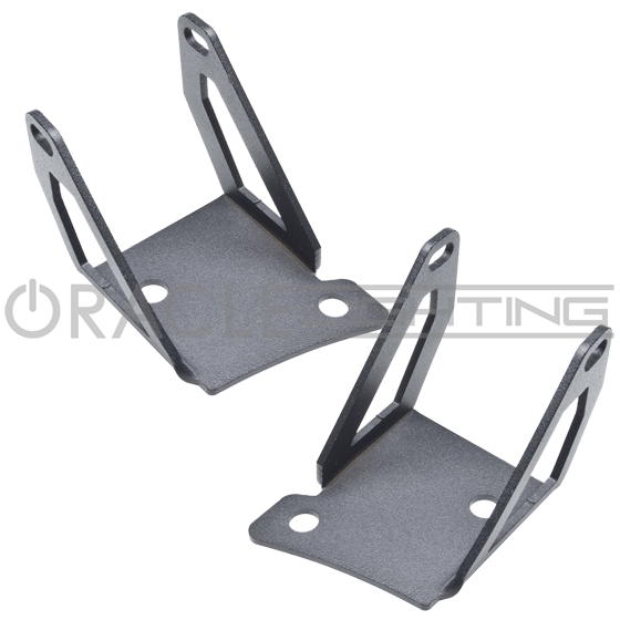 Jeep JK Single Light Mounting Pillar Brackets (Pair)