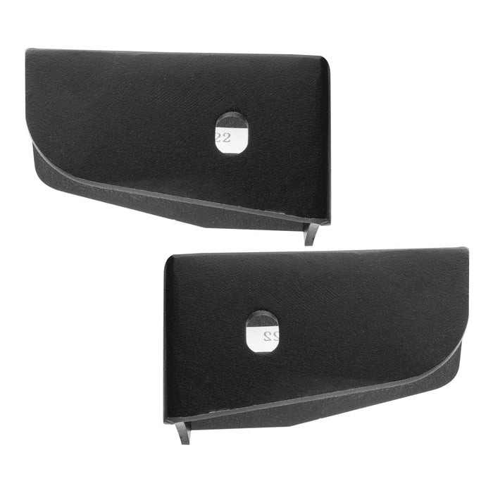 Jeep JK Lower Windshield OVERSIZED Light Mount Brackets (Pair)