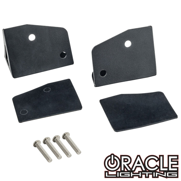 Jeep JK Lower Windshield OVERSIZED Light Mount Brackets (Pair)