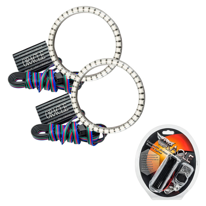 2008-2010 CAN-AM Spyder Surface Mount LED Headlight Halo Kit - ColorSHIFT Halos