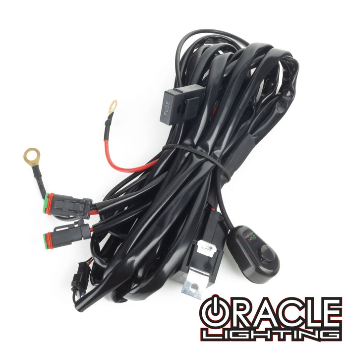 ORACLE Lighting Dual Deutsch DTM 40A Relay Wiring Harness with Illuminated Switch