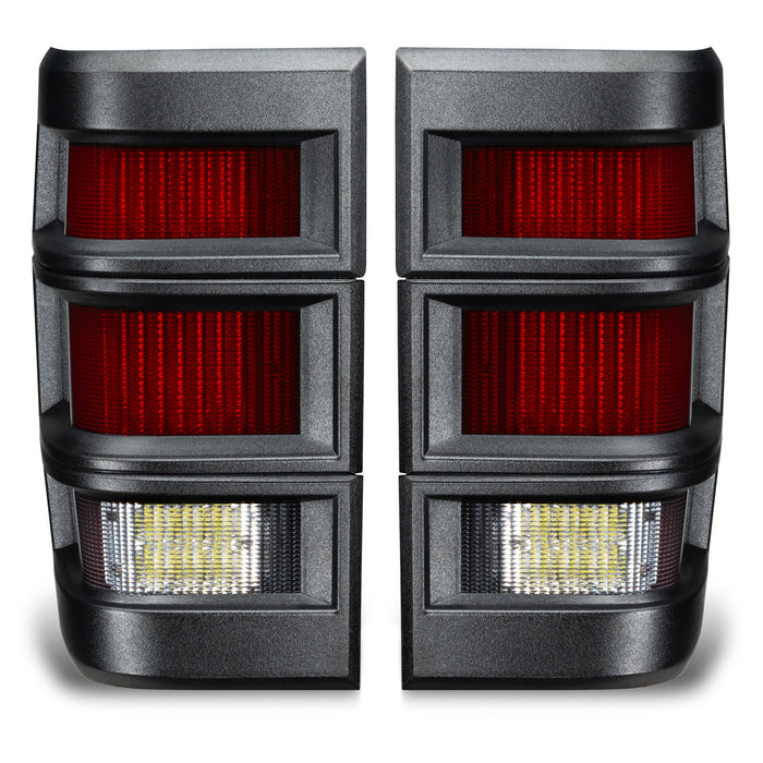 Front view of Jeep Comanche MJ LED Tail Lights