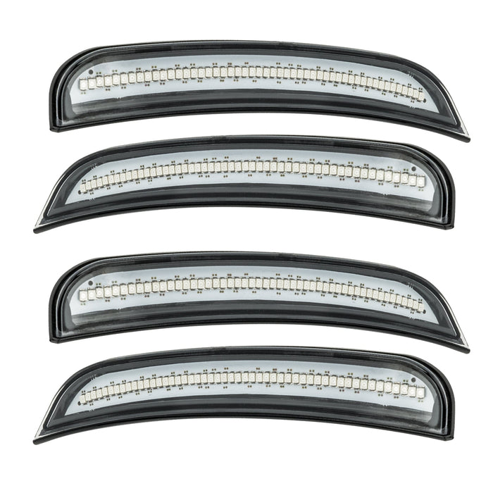 2015-2023 Dodge Charger Concept SMD Sidemarker Set with clear lenses.