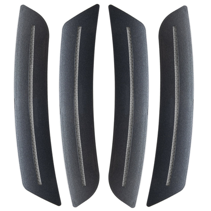 2016-2024 Chevrolet Camaro Concept SMD Sidemarker Set with silver metallic paint and clear lenses.