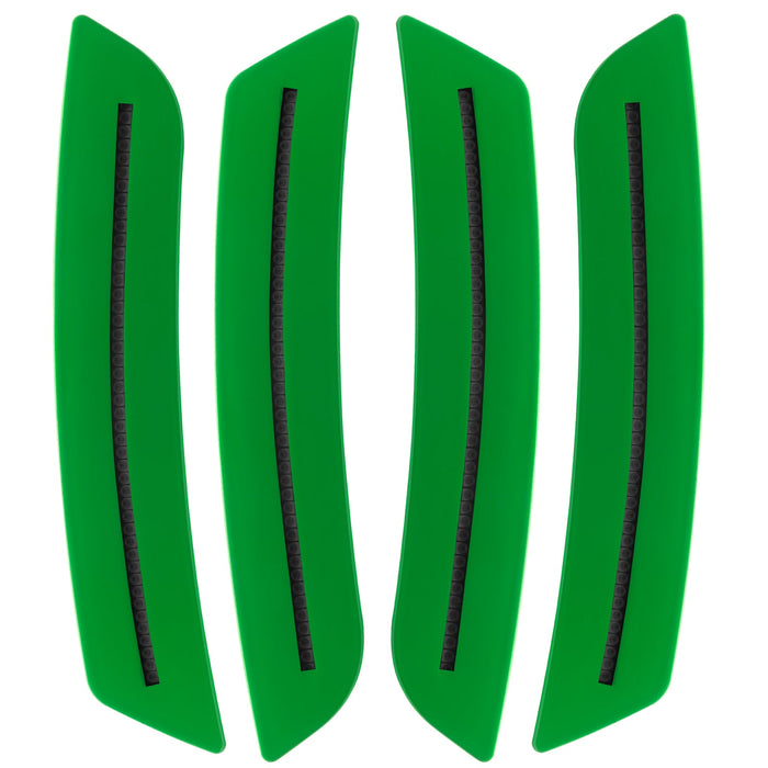 2016-2024 Chevrolet Camaro Concept SMD Sidemarker Set with green paint and tinted lenses.