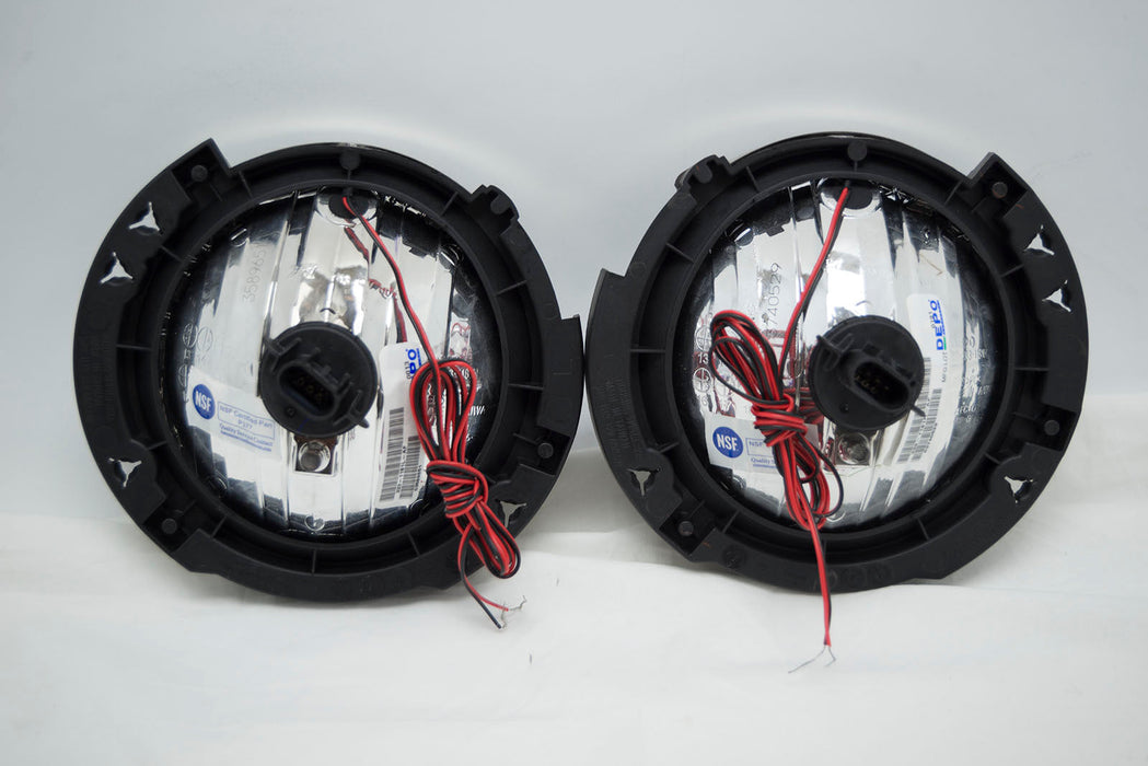 2007-16 Jeep Wrangler JK Headlights - ORACLE Purple/UV SMD Halos Pre-Installed