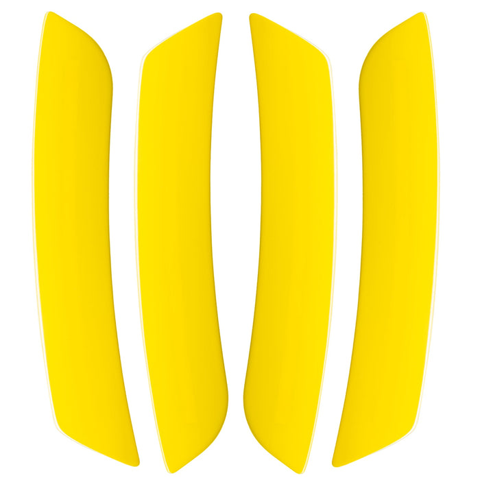 2016-2024 Chevrolet Camaro Concept SMD Sidemarker Set with bright yellow paint and ghost lenses.