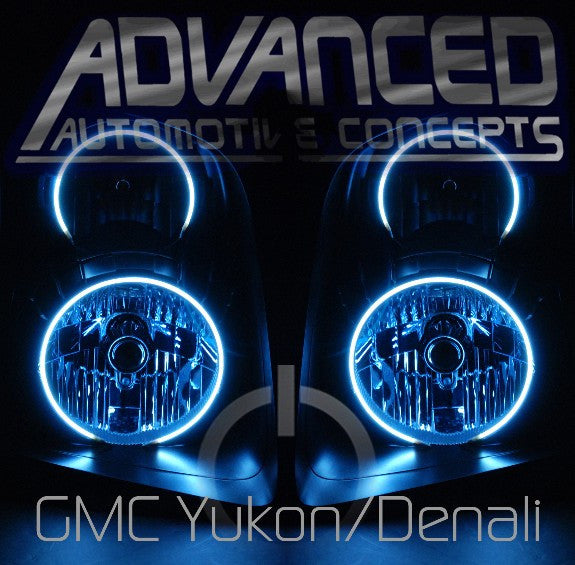 2007-2014 GMC Yukon LED Headlight Halo Kit