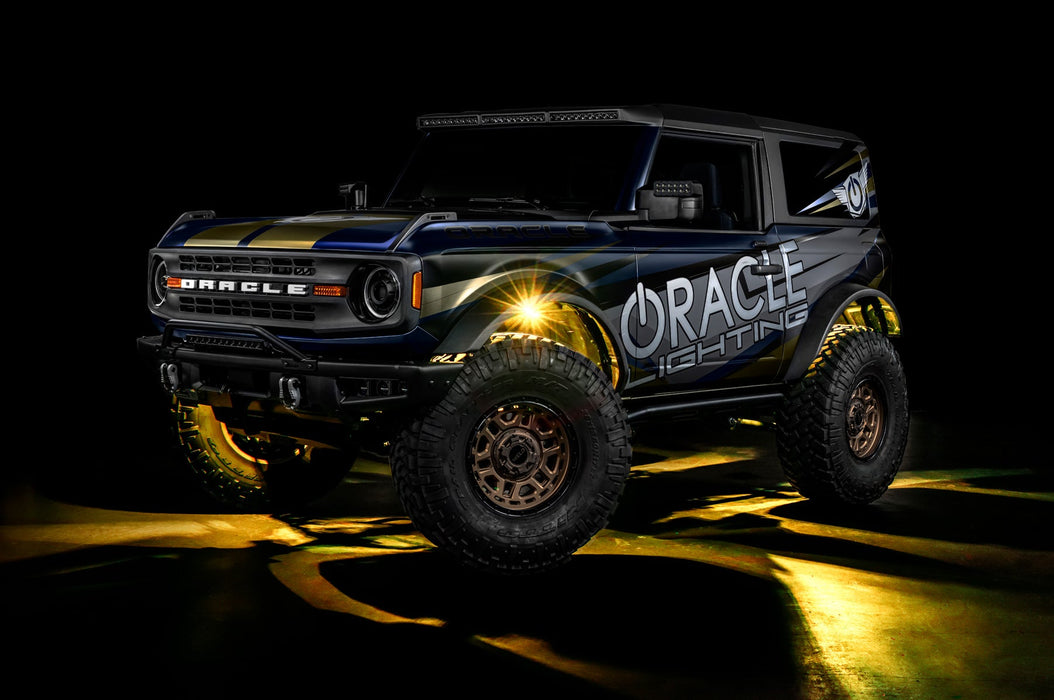 ORACLE Lighting ColorSHIFT RGB+W Underbody Wheel Well Rock Light Kit (4 PCS)