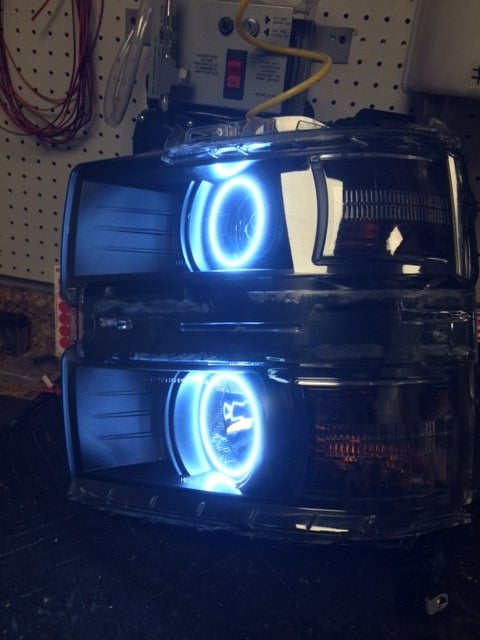 2015-2018 Chevrolet Silverado 2500/3500 LED Headlight Halo Kit