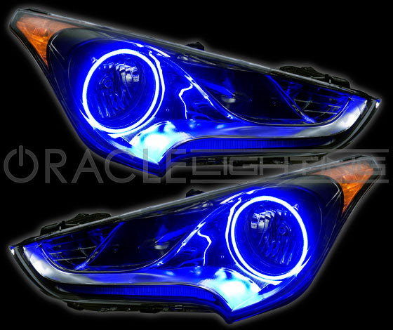 2011-2014 Hyundai Veloster Non Projector LED Halo Kit