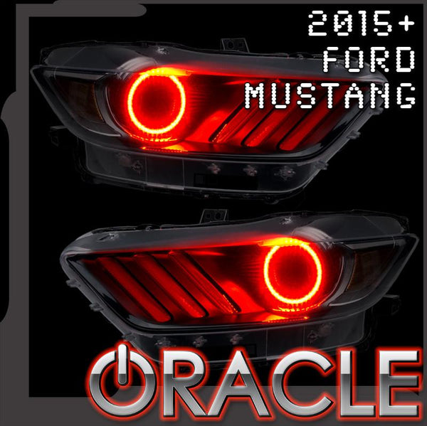 ORACLE Lighting 2015-2017 Ford Mustang V6/GT/SHELBY LED Headlight Halo Kit