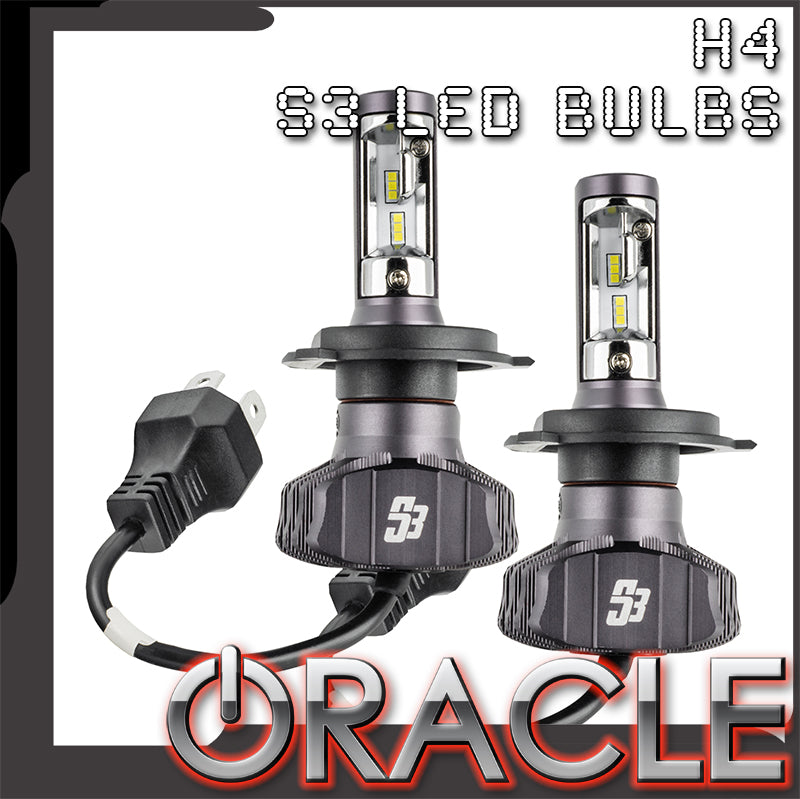 pause Antologi hinanden ORACLE H4 - S3 LED Headlight Bulb Conversion Kit – Oracle Lighting Wholesale