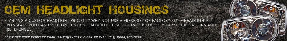 OEM HEADLIGHT HOUSING
