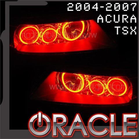 2004-2007 Acura TSX ORACLE Red Halo Kit