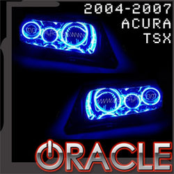 2004-2007 Acura TSX ORACLE Blue Halo Kit