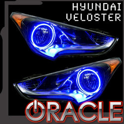 2011-2014 Hyundai Veloster Non Projector LED Halo Kit