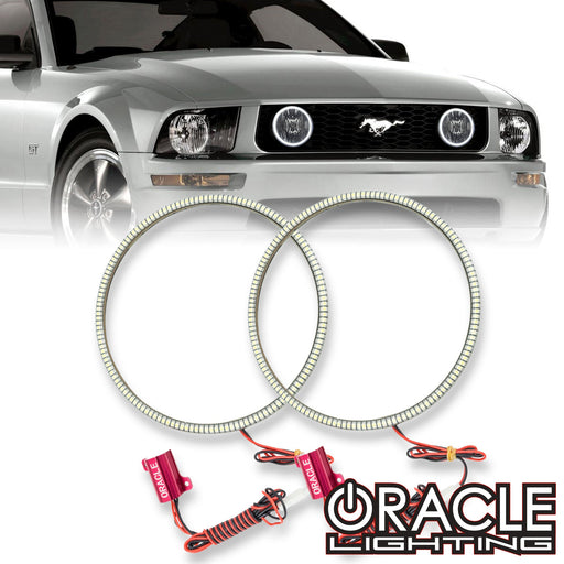 2005-2009 Ford Mustang GT Grill Fog Light Halo Kit
