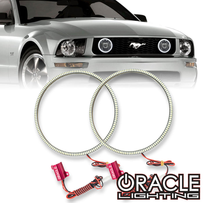 2005-2009 Ford Mustang GT Grill Fog Light Halo Kit