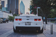 Rear end of a Chevrolet Camaro with Afterburner 2.0 Tail Light Halos installed.