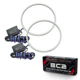 ORACLE Lighting 2018-2025 Jeep Wrangler JL LED Headlight Surface Mount Halo Kit