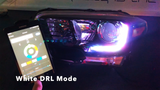 2016-2023 Toyota Tacoma Dynamic ColorSHIFT RGB+A Headlight DRL Kit