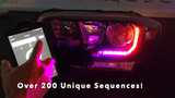 2016-2023 Toyota Tacoma Dynamic ColorSHIFT RGB+A Headlight DRL Kit