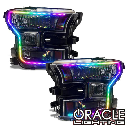 2015-2017 Ford F-150 Dynamic ColorSHIFT Headlight DRL Upgrade Kit