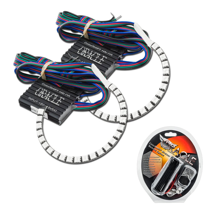 2016-2018 Chevrolet Camaro LED ColorSHIFT Projector Halo Kit with RF Controller.