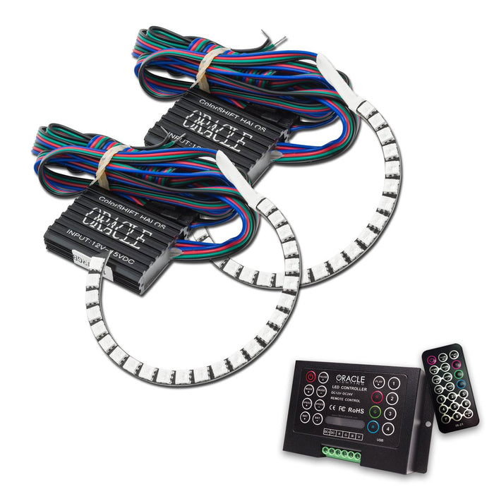 2016-2018 Chevrolet Camaro LED ColorSHIFT Projector Halo Kit with 2.0 Controller.