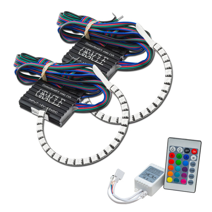 2016-2018 Chevrolet Camaro LED ColorSHIFT Projector Halo Kit with Simple Controller.