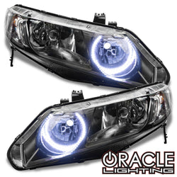 2006-2011 Honda Civic Sedan 4DR LED Headlight Halo Kit