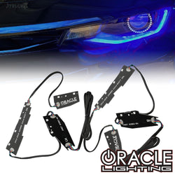 2019+ Chevrolet Camaro ZL1 ColorSHIFT RGB+W Headlight DRL Upgrade Kit