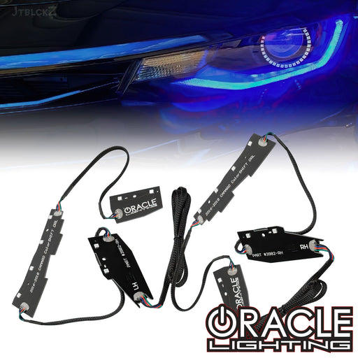 2019+ Chevrolet Camaro ZL1 ColorSHIFT RGB+W Headlight DRL Upgrade Kit