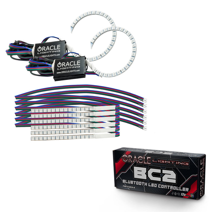 ORACLE Lighting 2018-2023 Ford Mustang ColorSHIFT DRL Upgrade w/Halo Kit