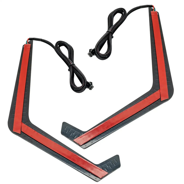 Rear view of DRL Signature Lights