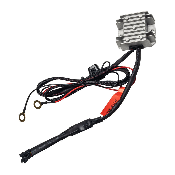 Voltage regulator with splitter