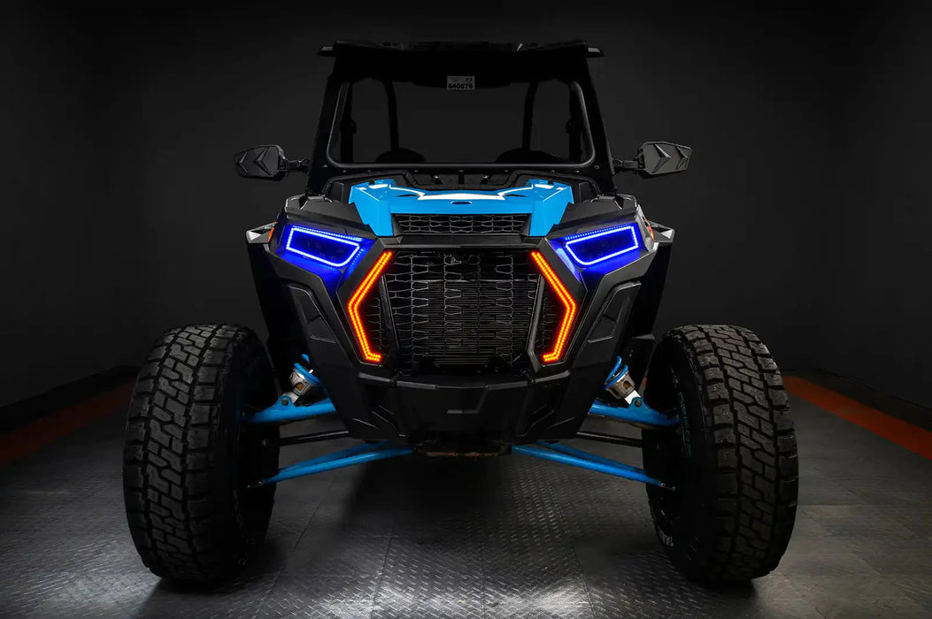 Polaris RZR with amber DRLs