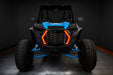 Polaris RZR with red DRLs