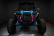 Polaris RZR with multicolored DRLs