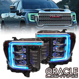 2020-2023 GMC Sierra 2500/3500 HD ColorSHIFT RGB+W Headlight DRL Upgrade