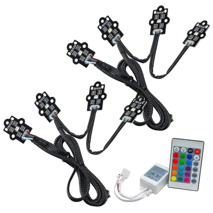 RGB+W DRL PCBs with Simple Controller.