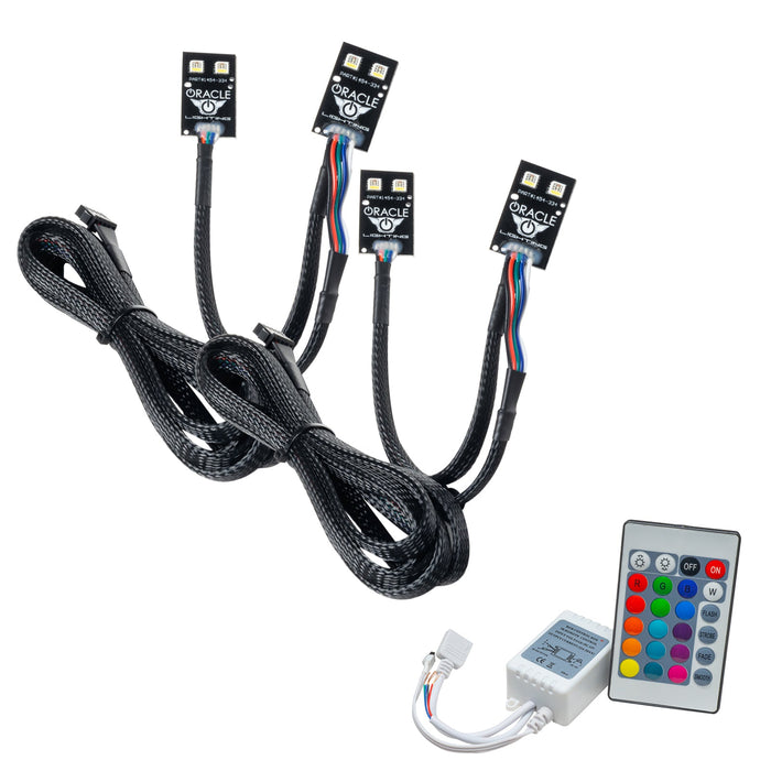 RGBW DRL PCBs with simple controller