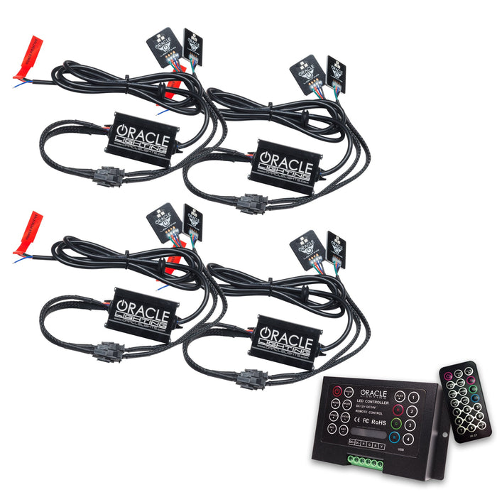 Colorshift demon eye circuit boards with 2.0 controller