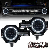 2021-2024 Ford Bronco LED Headlight Halo Kit - Base Headlights