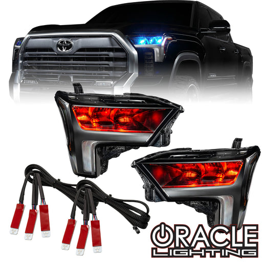 2022+ Toyota Tundra ColorSHIFT RGB Demon Eye Headlight Upgrade Kit