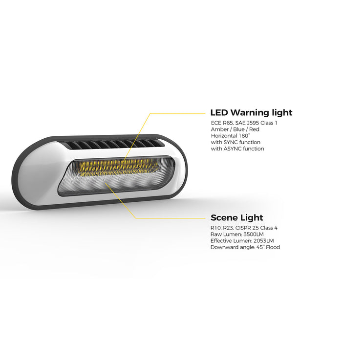 ORACLE Lighting 9.2" Scene Light w/ Warning Light