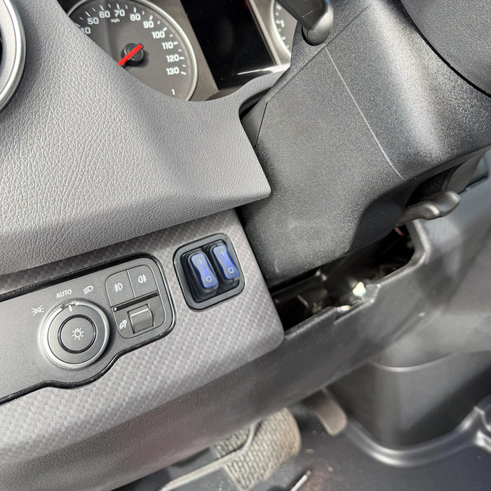 Mercedes-Benz Sprinter W907/W910 (2018+) Dual In-Dash Switch Pod - PRE-ORDER