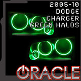 2005-2010 Dodge Charger GREEN ORACLE Halo Kit